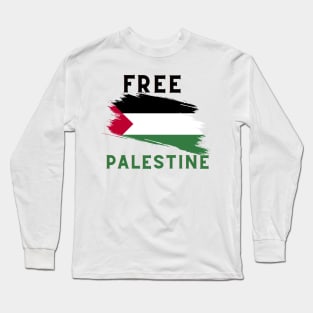 Free Palestine Long Sleeve T-Shirt